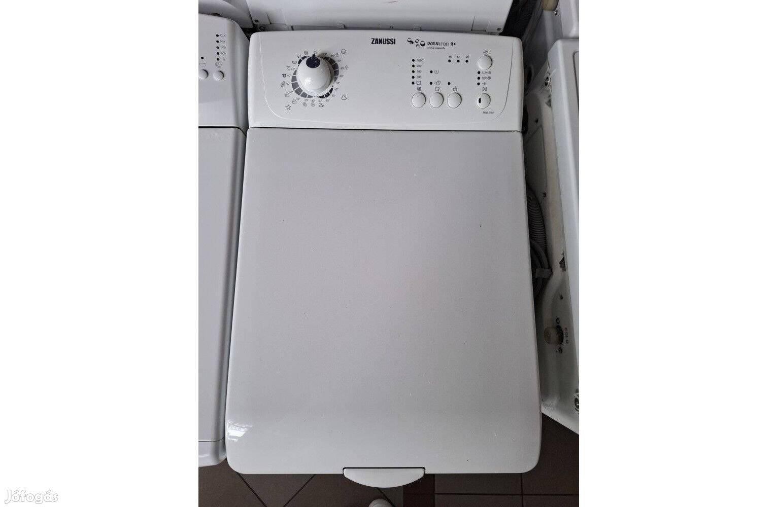 Használt Zanussi Zwq 5102 Felültöltős Mosógép [H16103] 3 hó garancia